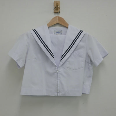 【中古】愛知県 上郷中学校 女子制服 3点（セーラー服・スカート）sf014150