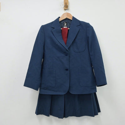 【中古】神奈川県 綾瀬中学校 女子制服 3点（ブレザー・スカート）sf014154