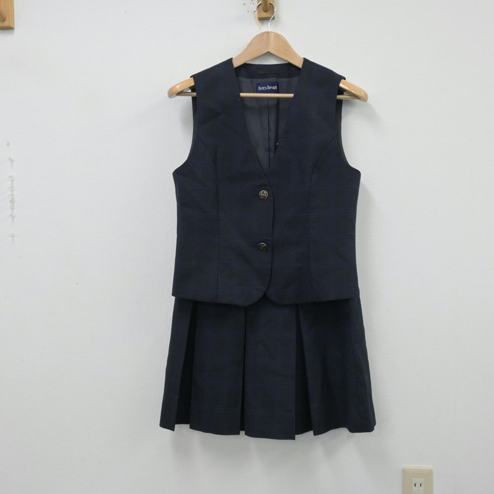 【中古】神奈川県 東海大付属相模高等学校 女子制服 4点（ブレザー・ベスト・スカート）sf014156