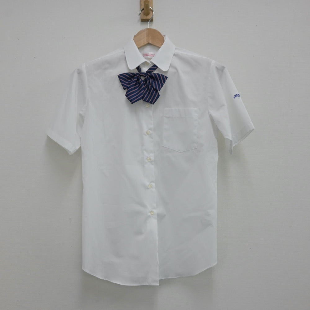 【中古】神奈川県 平塚学園高等学校 女子制服 4点（シャツ・ニットベスト・スカート）sf014161