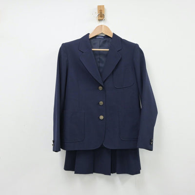 【中古】神奈川県 日野南中学校 女子制服 3点（ブレザー・ベスト・スカート）sf014162