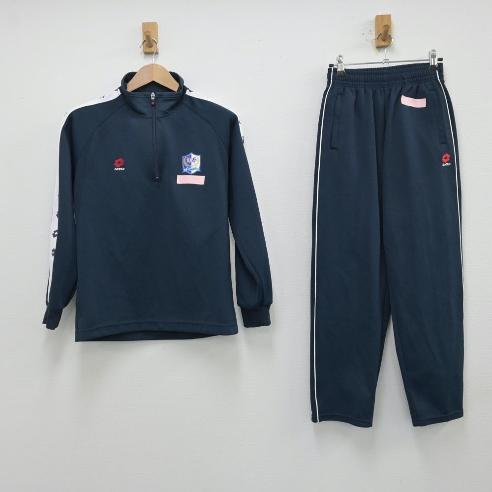 【中古】神奈川県 平塚学園高等学校 女子制服 2点（ジャージ 上・ジャージ 下）sf014163