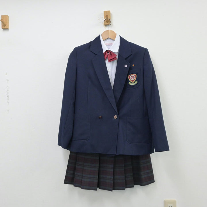 中古制服】広島県 神辺中学校 女子制服 5点（ブレザー・シャツ・ニット・スカート）sf014175【リサイクル学生服】 | 中古制服通販パレイド