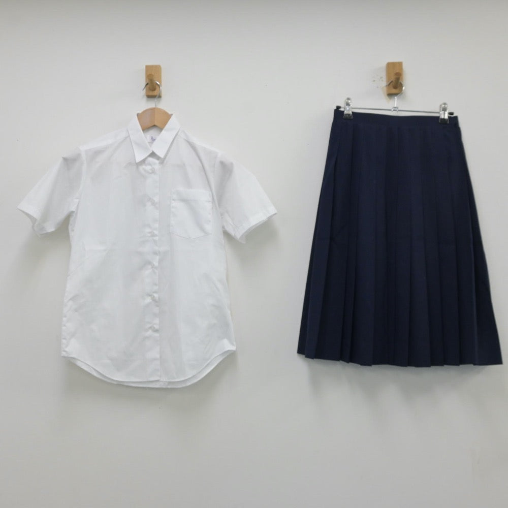 中古制服】埼玉県 朝霞第三中学校 女子制服 3点（シャツ・ベスト・スカート）sf014177【リサイクル学生服】 | 中古制服通販パレイド