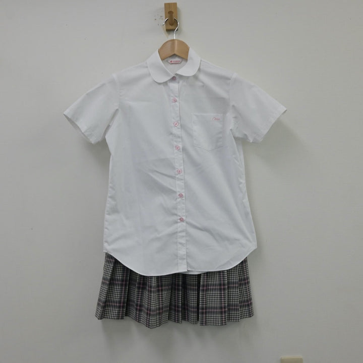 【中古制服】東京都 日本体育大学桜華高等学校 女子制服 3点（シャツ・ニットベスト・スカート）sf014180【リサイクル学生服】 |  中古制服通販パレイド