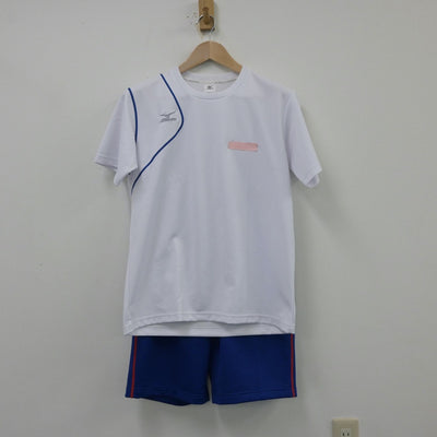 【中古】石川県 浅野川中学校 女子制服 2点（体操服 上・体操服 下）sf014181