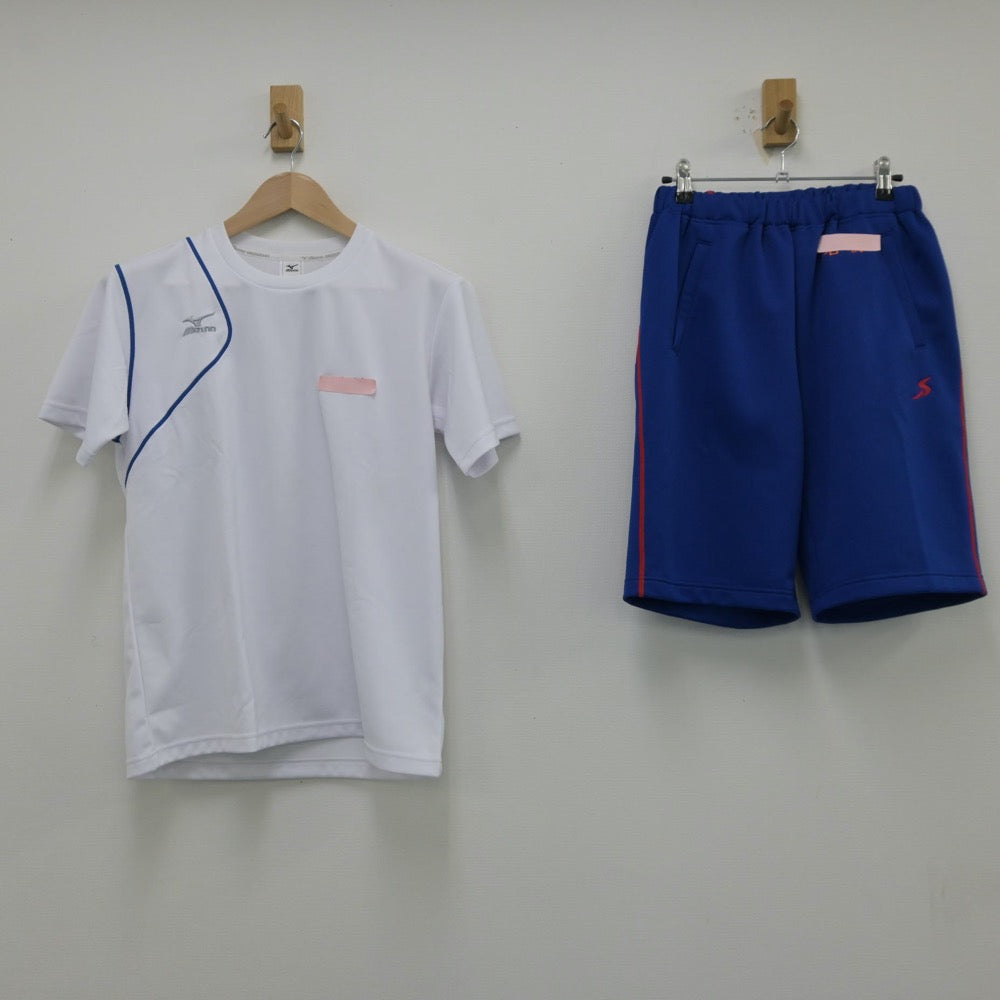 【中古】石川県 浅野川中学校 女子制服 2点（体操服 上・体操服 下）sf014181