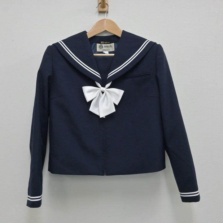 中古制服】石川県 鵬学園高等学校 女子制服 4点（セーラー服