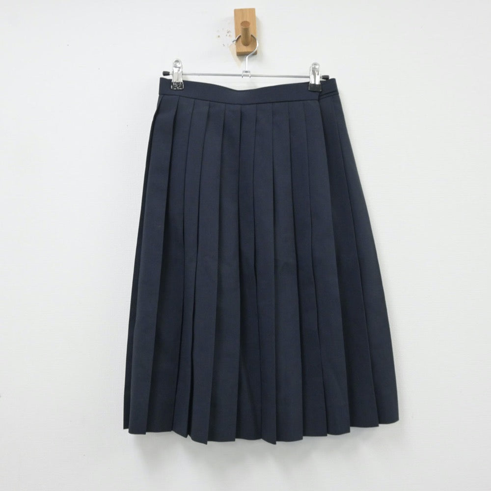 【中古】石川県 浅野川中学校 女子制服 2点（セーラー服・スカート）sf014185