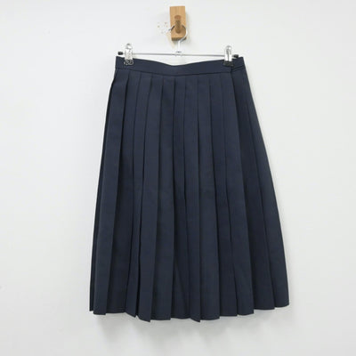 【中古】石川県 浅野川中学校 女子制服 2点（セーラー服・スカート）sf014185