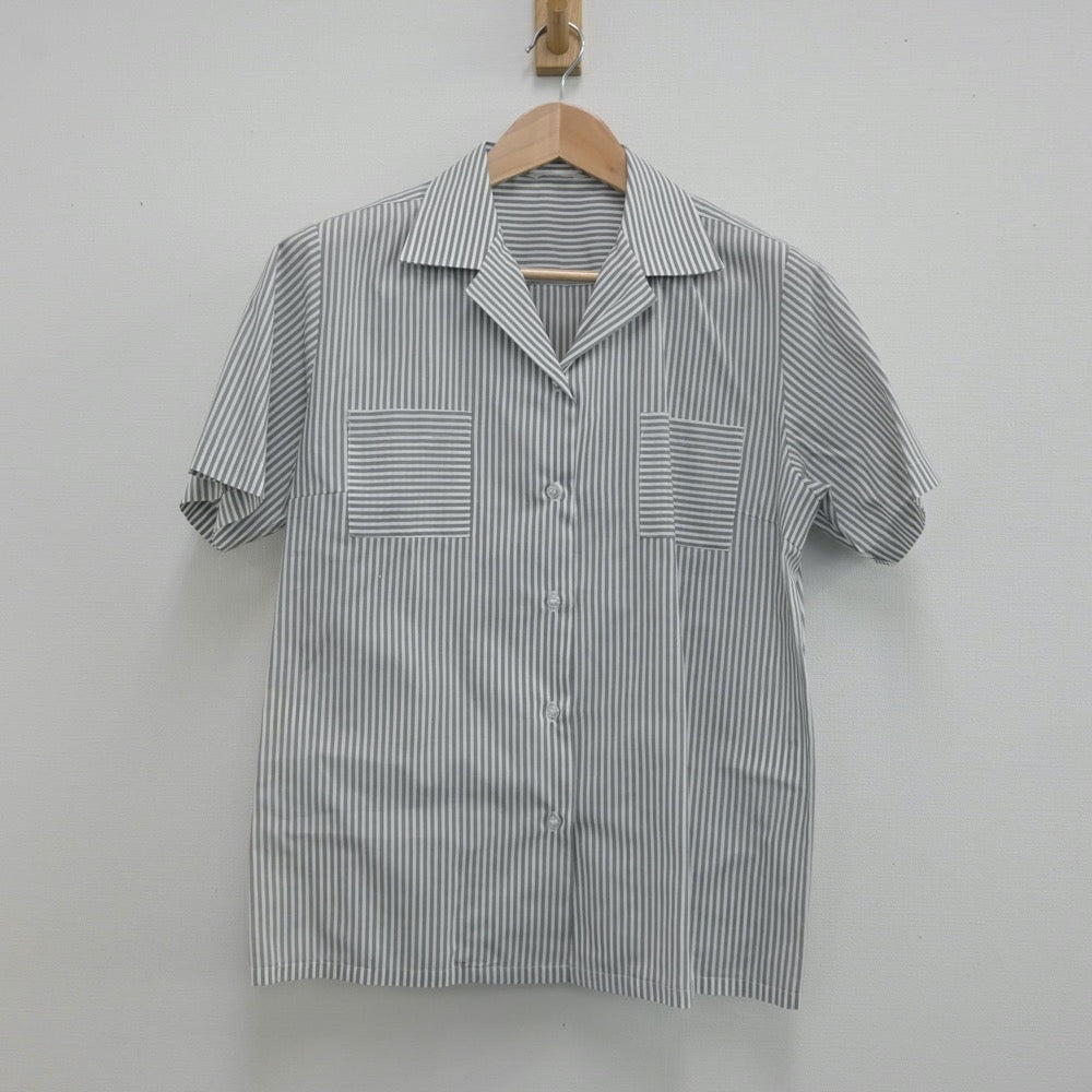 【中古】山形県 山形県立鶴岡南高等学校 女子制服 2点（シャツ・スカート）sf014196