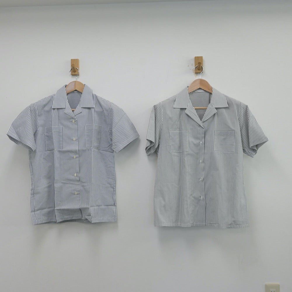 【中古】山形県 山形県立鶴岡南高等学校 女子制服 3点（シャツ・スカート）sf014198