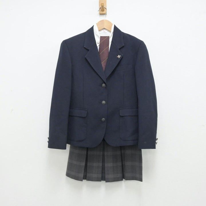 中古制服】神奈川県 横須賀学院高等学校 女子制服 4点（ブレザー・シャツ・スカート）sf014208【リサイクル学生服】 | 中古制服通販パレイド