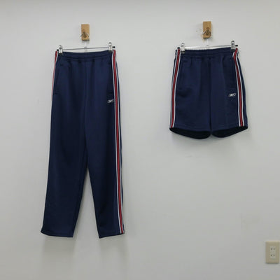 【中古】熊本県 熊本市立必由館高等学校 女子制服 4点（ジャージ 上・体操服 上・ジャージ 下・体操服 下）sf014212