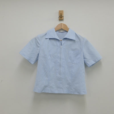 【中古】熊本県 熊本市立必由館高等学校 女子制服 2点（シャツ・スカート）sf014216