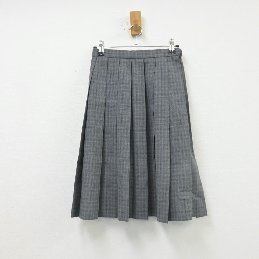 【中古】大阪府 宣真高等学校 女子制服 2点（シャツ・スカート）sf014222