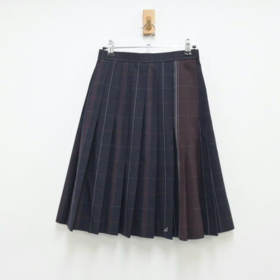 【中古】三重県 三重県立あけぼの学園高等学校 女子制服 4点（シャツ・ニットベスト・スカート）sf014231