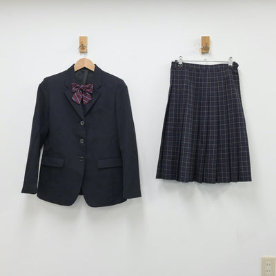 【中古】東京都 江戸川区立ニノ江中学校 女子制服 3点（ブレザー・スカート）sf014238