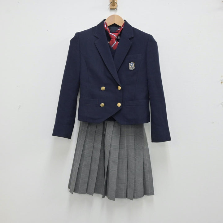 【中古制服】広島県 近畿大学附属中学校高等学校東広島校 女子制服 4点（ブレザー・ニット・スカート）sf014242【リサイクル学生服】 |  中古制服通販パレイド