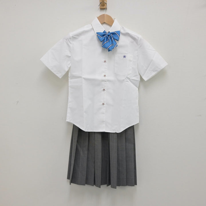 中古制服】広島県 近畿大学附属中学校高等学校東広島校 女子制服 5点（シャツ・スカート）sf014243【リサイクル学生服】 | 中古制服通販パレイド