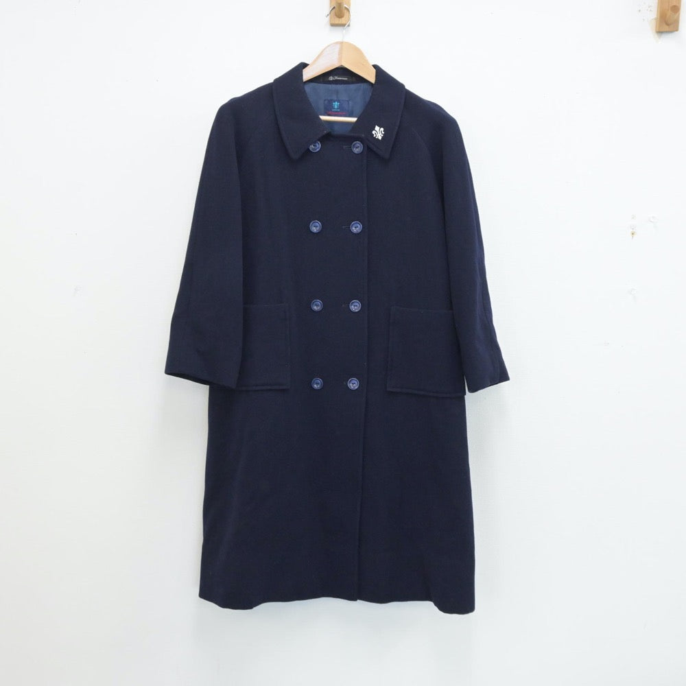 【中古】宮城県 仙台白百合学園中学校 女子制服 1点（コート）sf014258