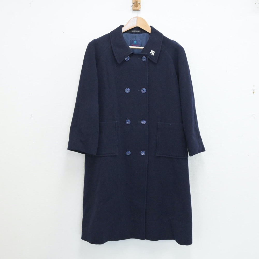 【中古】宮城県 仙台白百合学園中学校 女子制服 1点（コート）sf014258