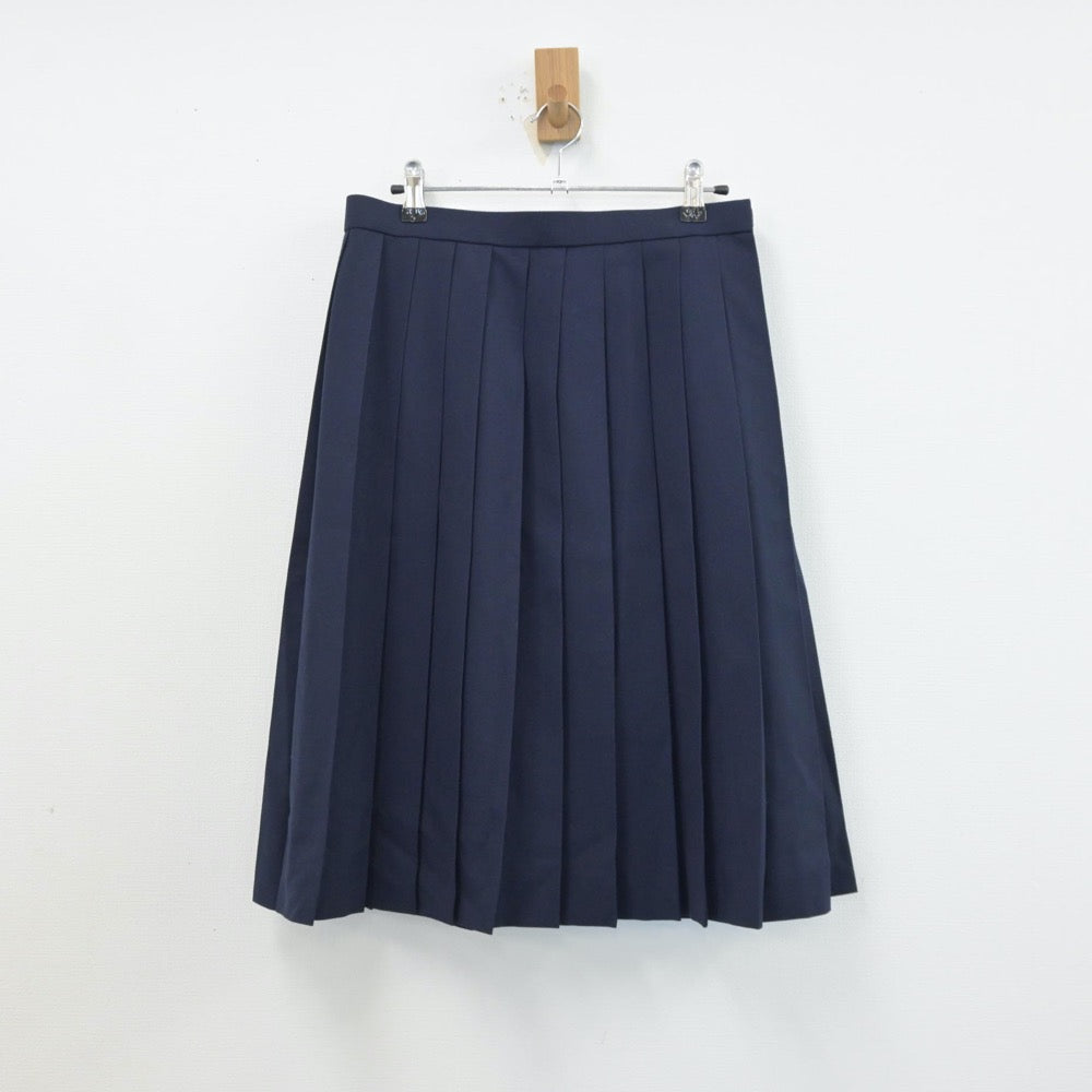 【中古】山口県 山口県防府市立桑山中学校 女子制服 3点（セーラー服・スカート）sf014264