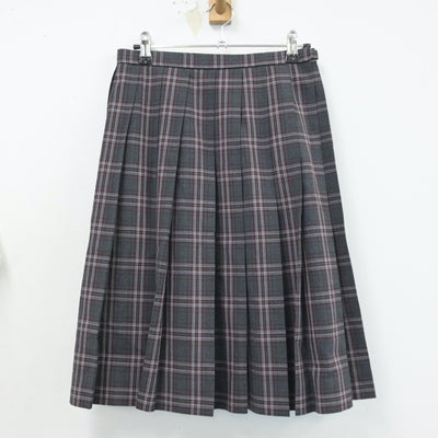 【中古】宮崎県 都城聖ドミニコ学園高等学校 女子制服 5点（シャツ・ニットベスト・スカート）sf014273