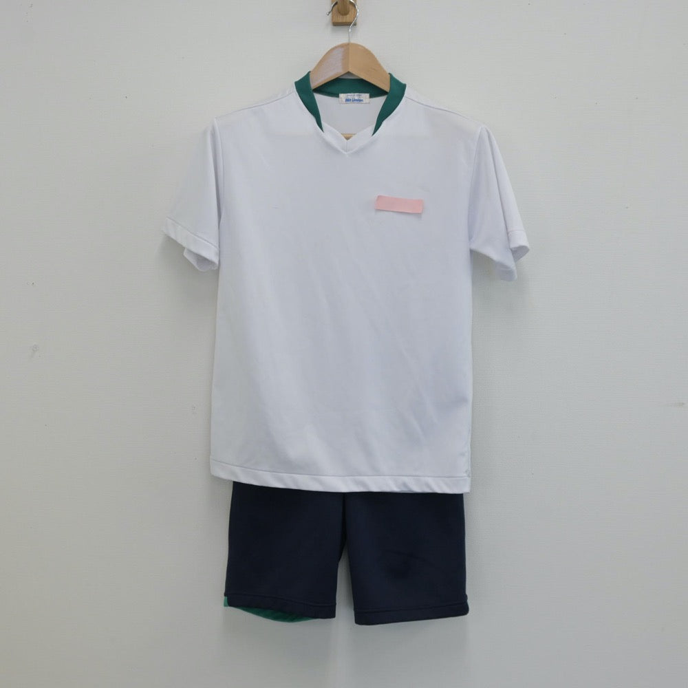 【中古】東京都 鶴川高等学校 女子制服 4点（ジャージ 上・体操服 上・ジャージ 下・体操服 下）sf014284