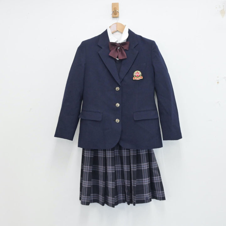 中古制服】兵庫県 兵庫県立明石南高等学校 女子制服 6点（ブレザー・ニット・シャツ・スカート）sf014288【リサイクル学生服】 | 中古制服 通販パレイド