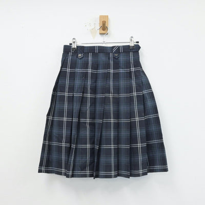 【中古】岩手県 花巻東高等学校 女子制服 3点（シャツ・ニットベスト・スカート）sf014291