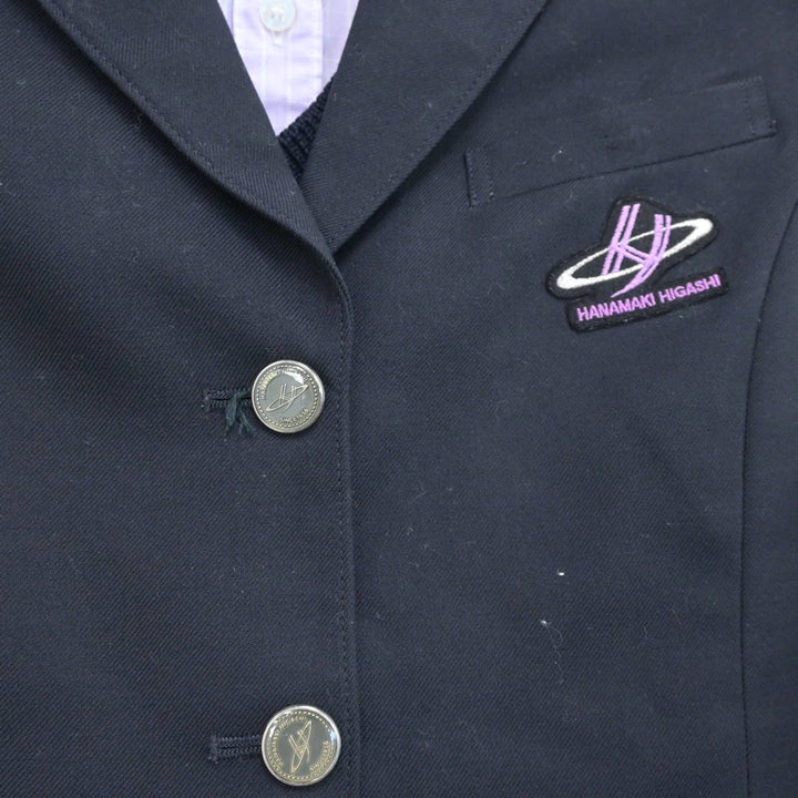 中古制服】岩手県 花巻東高等学校 女子制服 5点（ブレザー