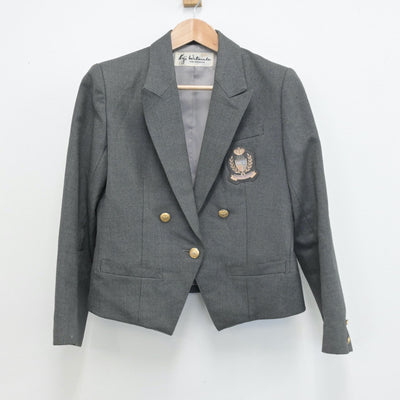 【中古】愛知県 中部大学春日ヶ丘中学校 女子制服 2点（ブレザー・スカート）sf014296