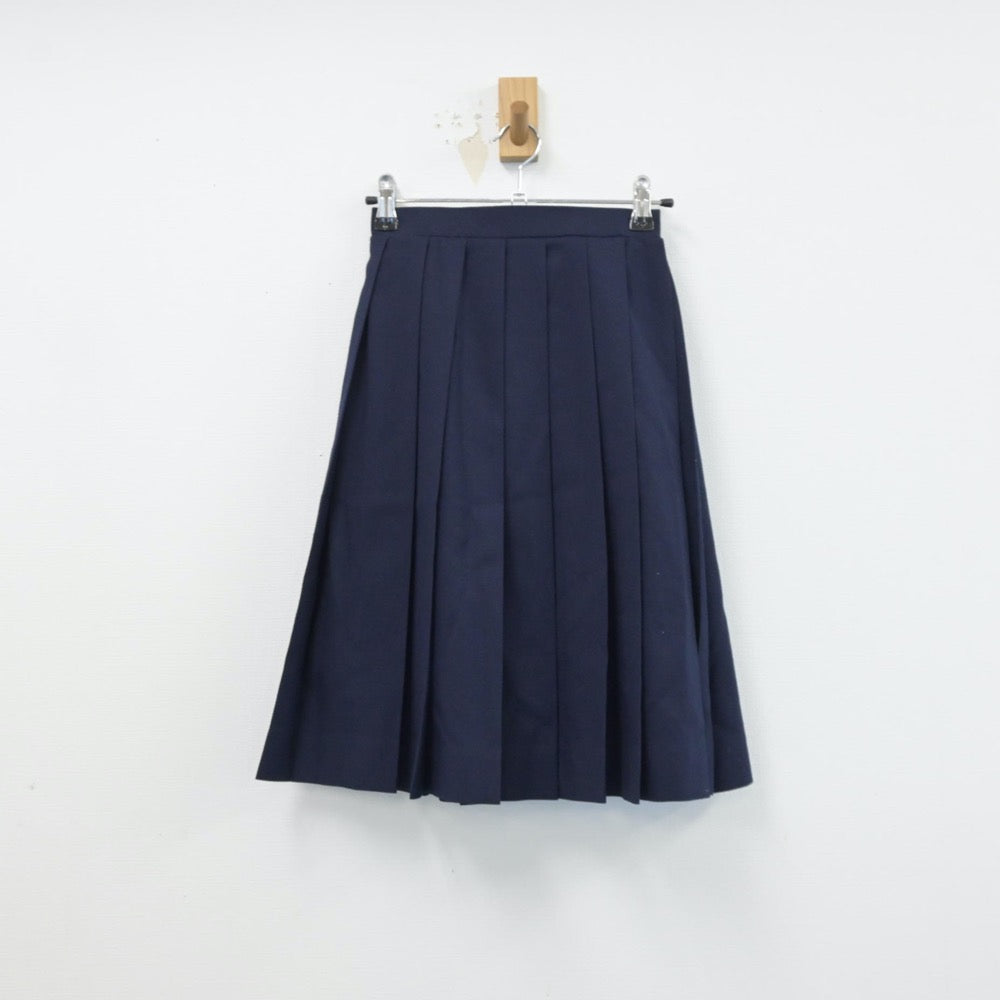 【中古】青森県 八戸市立第一中学校 女子制服 3点（セーラー服・スカート）sf014303