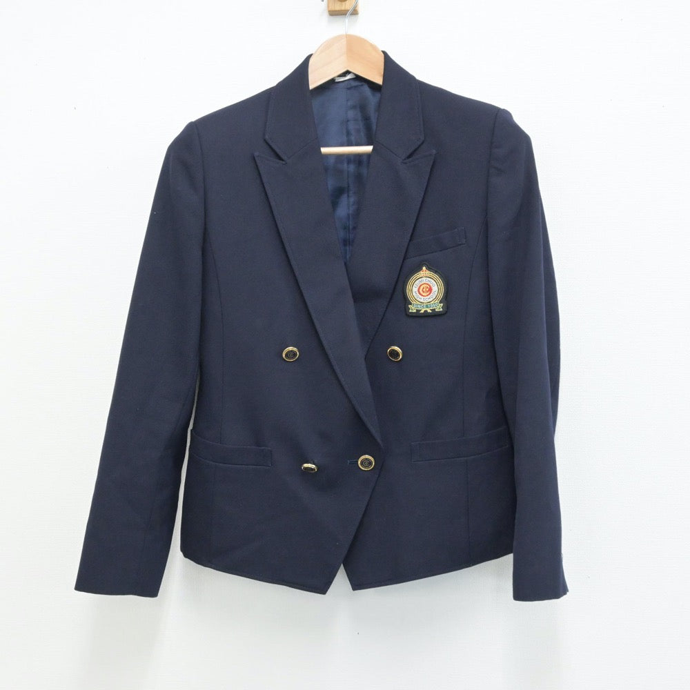 【中古】鹿児島県 出水中央高等学校 女子制服 5点（ブレザー・スカート）sf014305