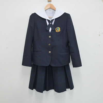 【中古】神奈川県 東海大学附属相模高等学校 女子制服 4点（ブレザー・シャツ・スカート）sf014310