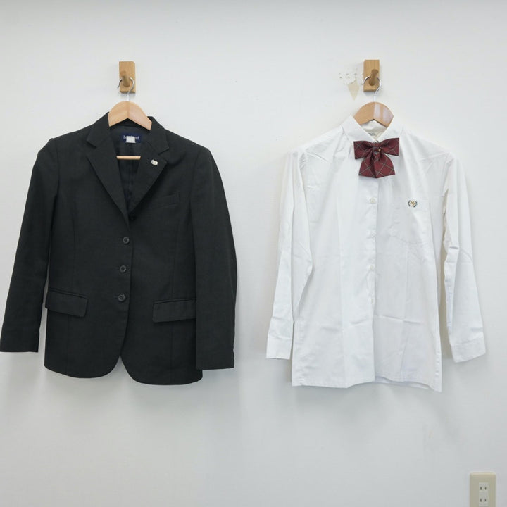 【中古】東京都 広尾学園中学校・高等学校 女子制服 4点（ブレザー・シャツ・スカート）sf014316