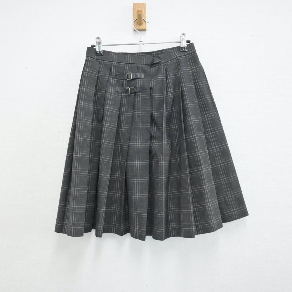 【中古】東京都 広尾学園中学校・高等学校 女子制服 3点（ニット・スカート）sf014317