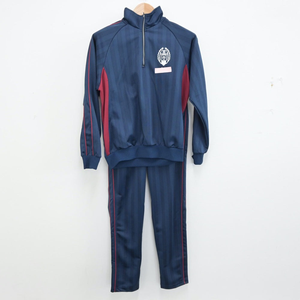 【中古】宮崎県 宮崎県立高鍋高等学校 女子制服 2点（ジャージ 上・ジャージ 下）sf014325