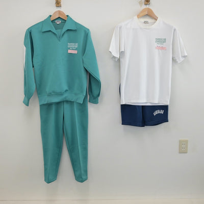 【中古】愛知県 愛知県立西春高等学校 女子制服 4点（体操服 上下・ジャージ 上下）sf014332