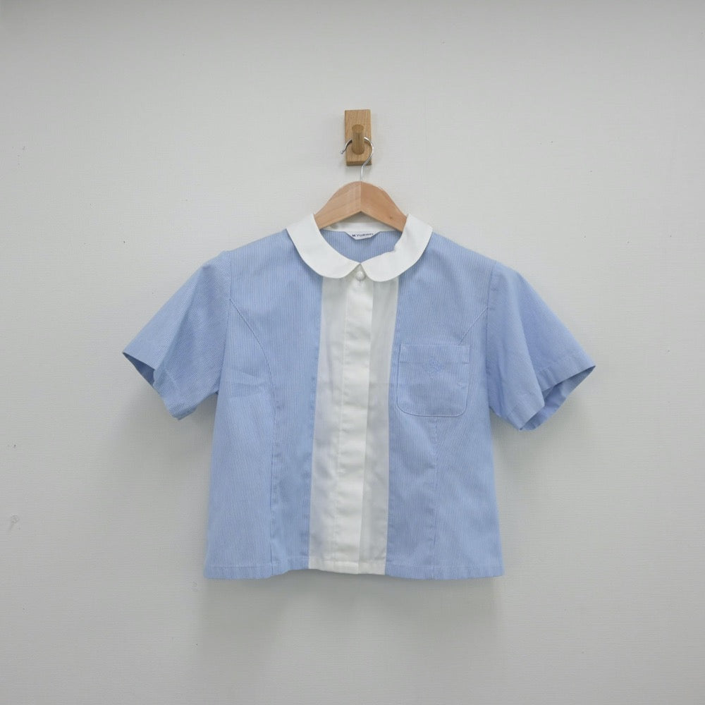 【中古】神奈川県 聖園女学院中学校 女子制服 3点（シャツ・スカート）sf014338