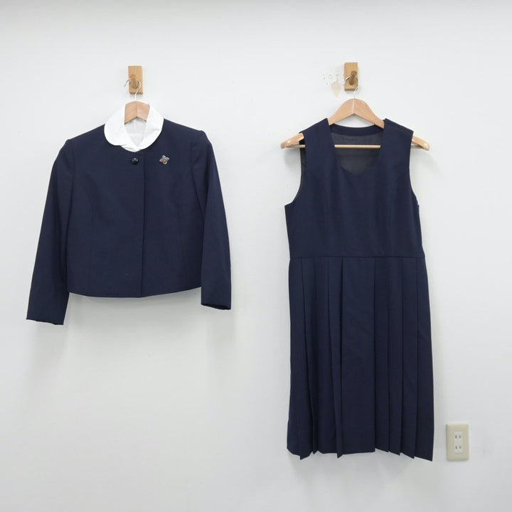 【中古制服】神奈川県 聖園女学院中学校 女子制服 5点（ブレザー・シャツ・ジャンパースカート）sf014339【リサイクル学生服】 | 中古制服 通販パレイド