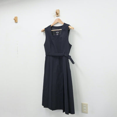 【中古】栃木県 佐野東高等学校 女子制服 1点（ジャンパースカート）sf014343