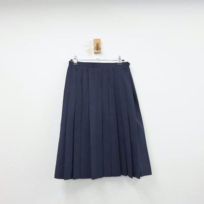 【中古】栃木県 西中学校 女子制服 3点（シャツ・ベスト・スカート）sf014344