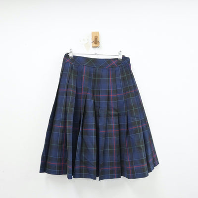 【中古】熊本県 熊本中央高等学校 女子制服 4点（シャツ・ニットベスト・スカート）sf014356