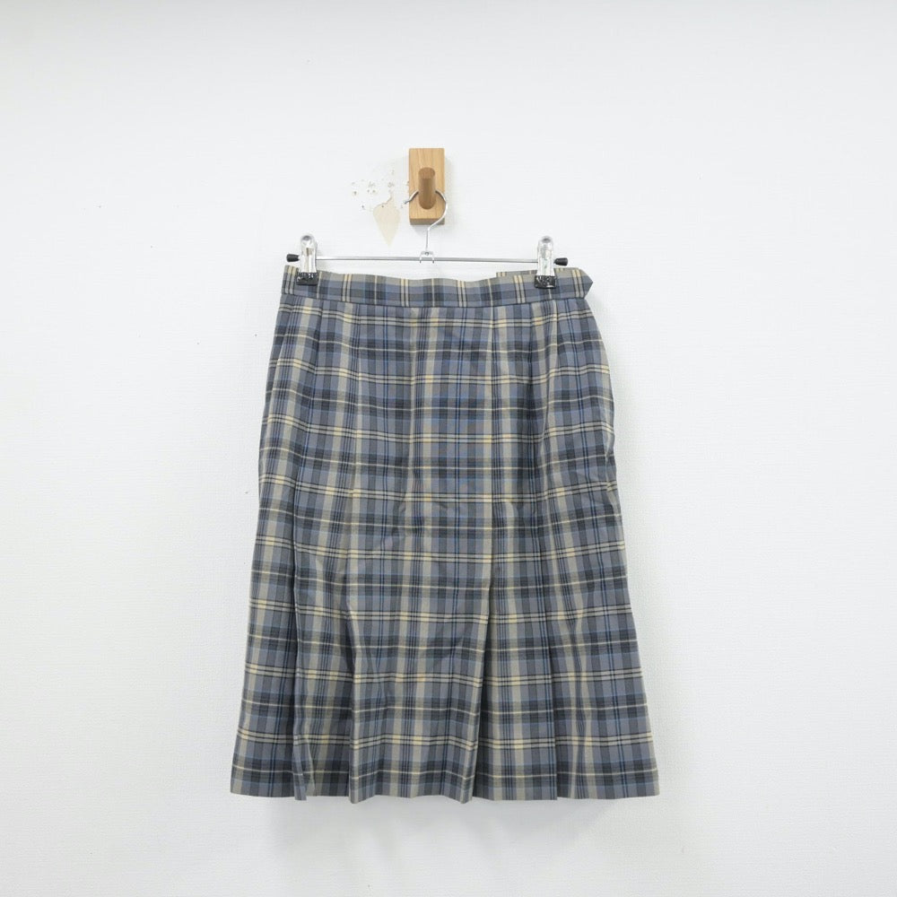 【中古】東京都 日本女子体育大学附属二階堂高等学校 女子制服 3点（シャツ・シャツ・スカート）sf014362