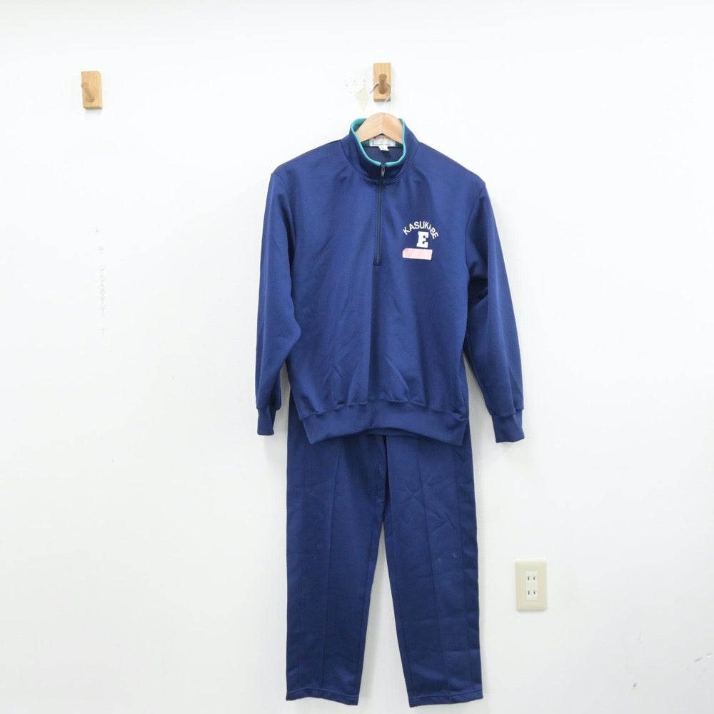 【中古】埼玉県 春日部東高等学校 女子制服 2点（ジャージ 上・ジャージ 下）sf014371