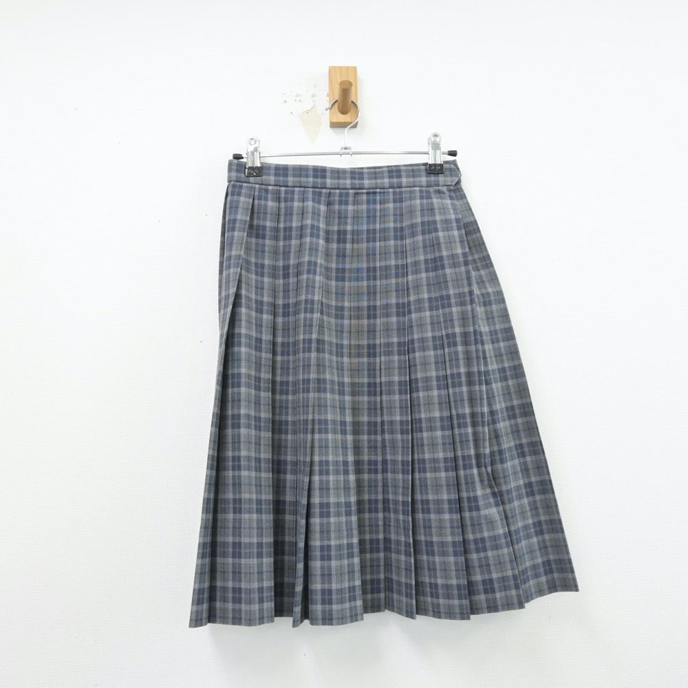 【中古】大阪府 八阪中学校 女子制服 3点（シャツ・スカート）sf014374