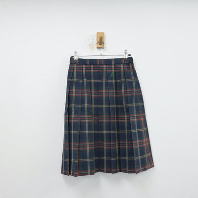 【中古】群馬県 前橋育英高等学校 女子制服 3点（シャツ・スカート）sf014379