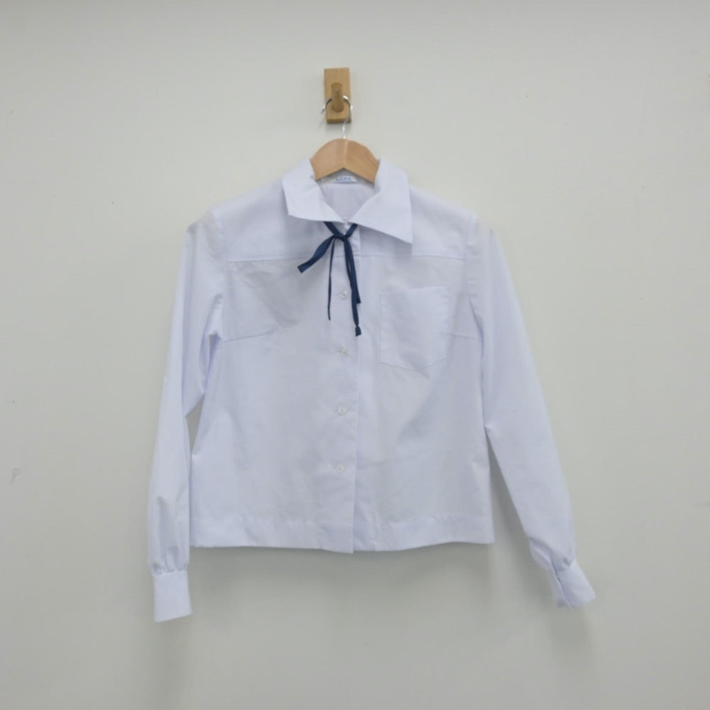 【中古】静岡県 愛鷹中学校 女子制服 5点（シャツ・スカート）sf014391